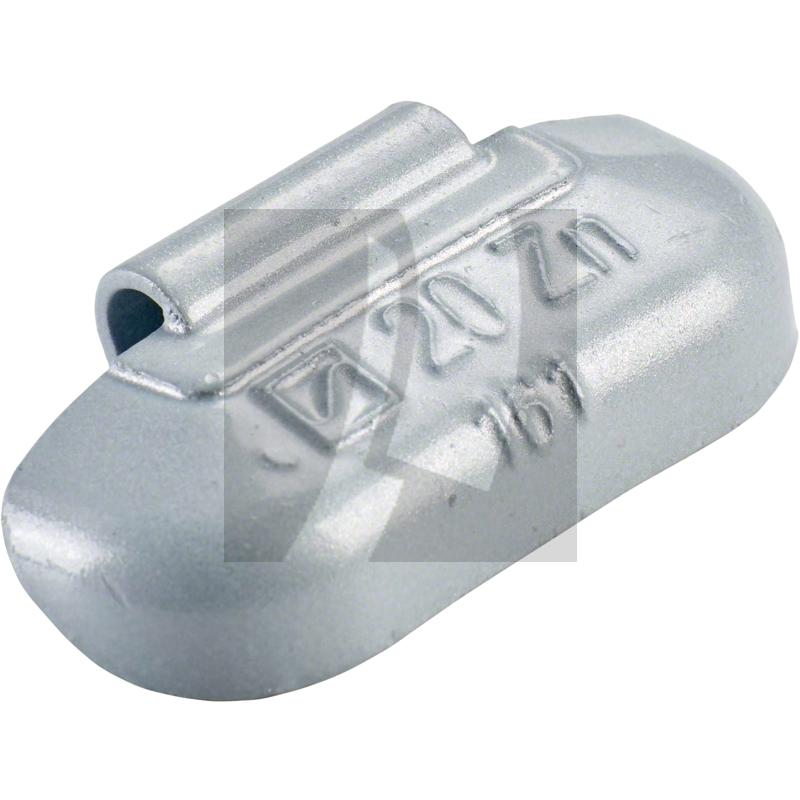 Schlaggewicht PKW Typ161 20g Zink, VPE 100
