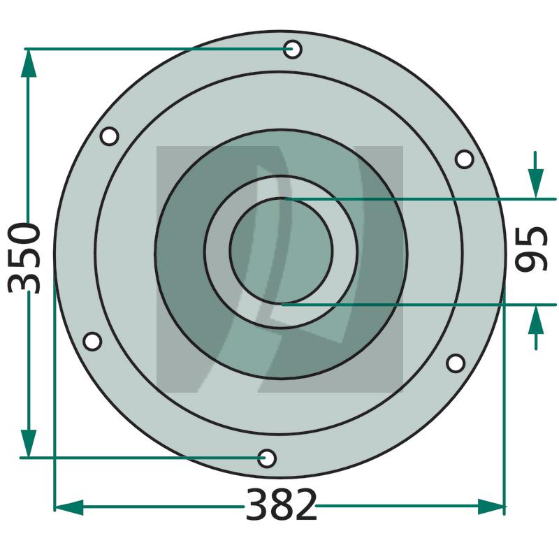 Stützteller Deutz Fahr