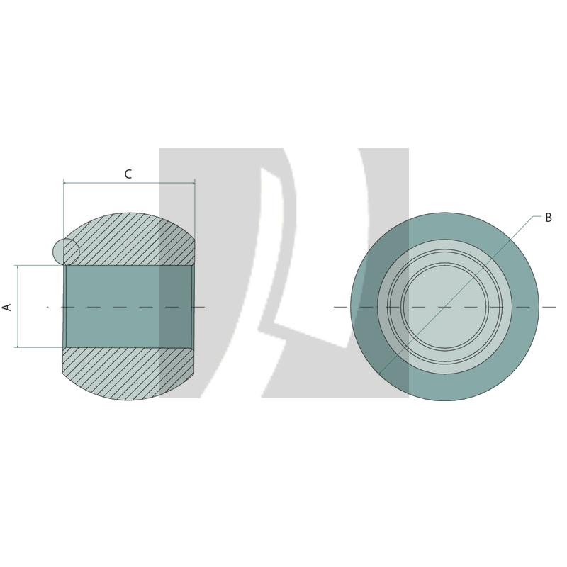 Unterlenkerkugel Heavy Duty VPE 10 64 mm Unterlenkerkugel Heavy Duty VPE 10 64 mm