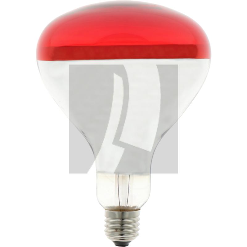 Infrarotglühlampe für Wärmestrahlgerät, 150 Watt, rot
