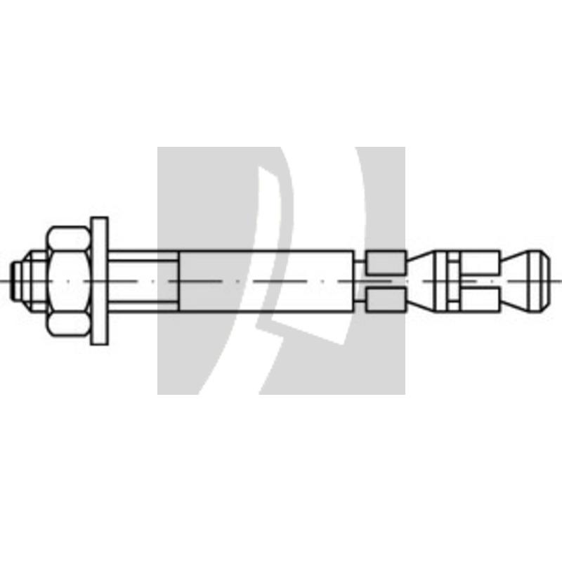 Bolzenanker EXA 16/30