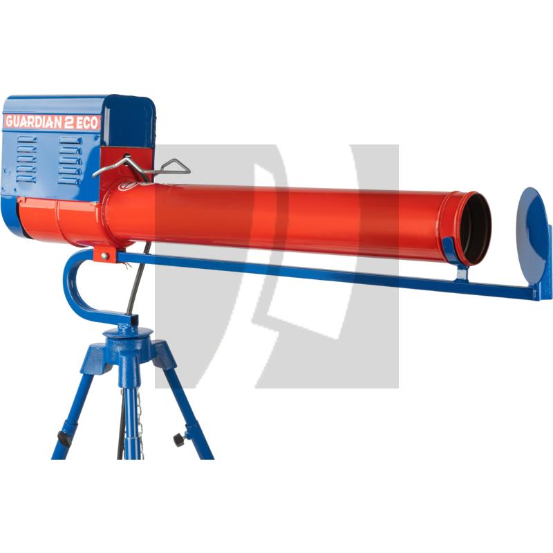 Gaskanone Guardian-2 mit Drehsystem und Dreifuß