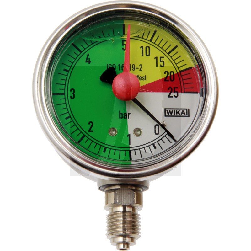 Manometer 0-25bar