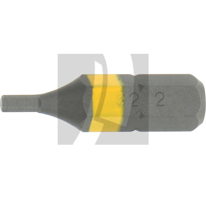 VPE10 1/4" Bit 25mm, Innensechskant 2 mm