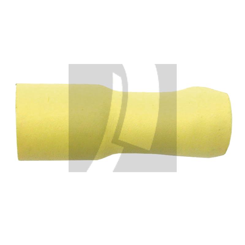 GRANIT Rundsteckhülsen gelb, Ø 5 mm, für Kabel 4 - 6 mm²
