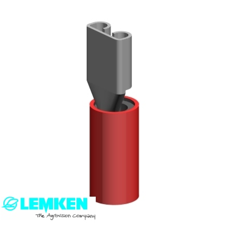 Flachsteckhülse 6,3x0,8mm, 6-9mm²