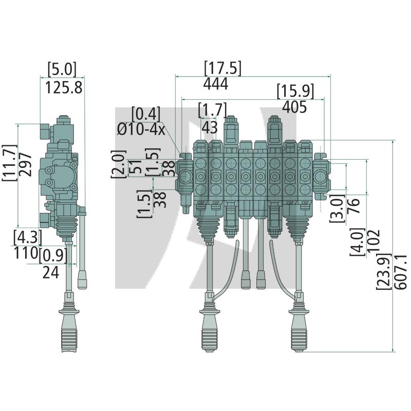 8ZC70/N2 Ventil Forst 12V DC