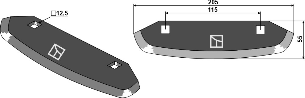 Messer für Futtermischwagen, passend für Frasto, Storti und mehr