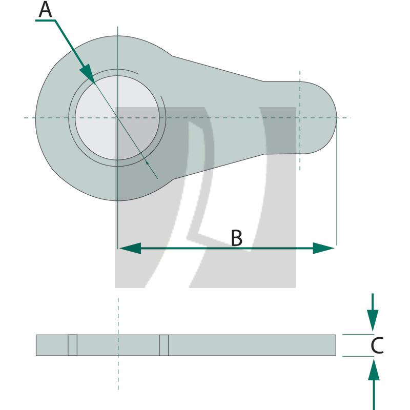 Kontermutter M36 x 3 mm