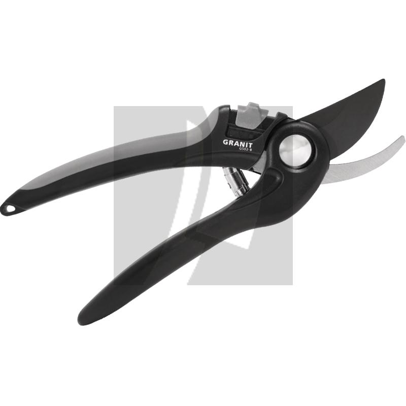 GRANIT BLACK EDITION Bypass-Handschere GS02-B - ohne Zubehör (Handschuhe) GRANIT BLACK EDITION Bypass-Handschere GS02-B - ohne Zubehör (Handschuhe)