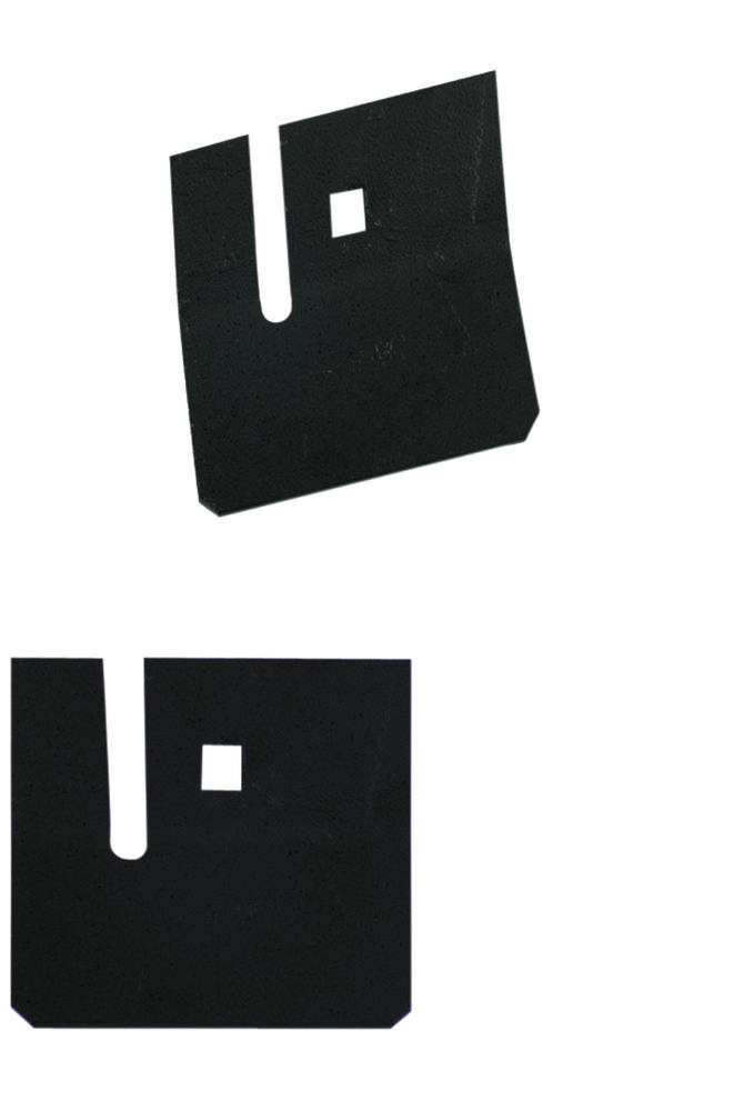 Abstreiferblech für Packerwalzen 79 x 93 mm, passend für Howard