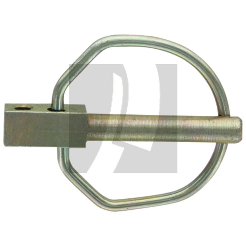 Sicherheitsklappstecker verzinkt