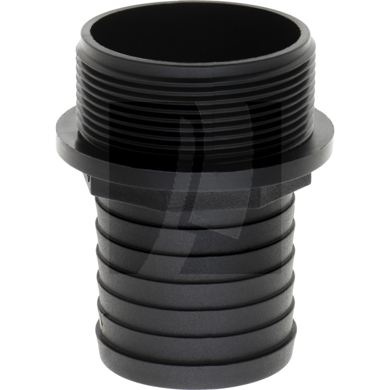 Schlauchtülle gerade, Ø 50mm x AG 2"