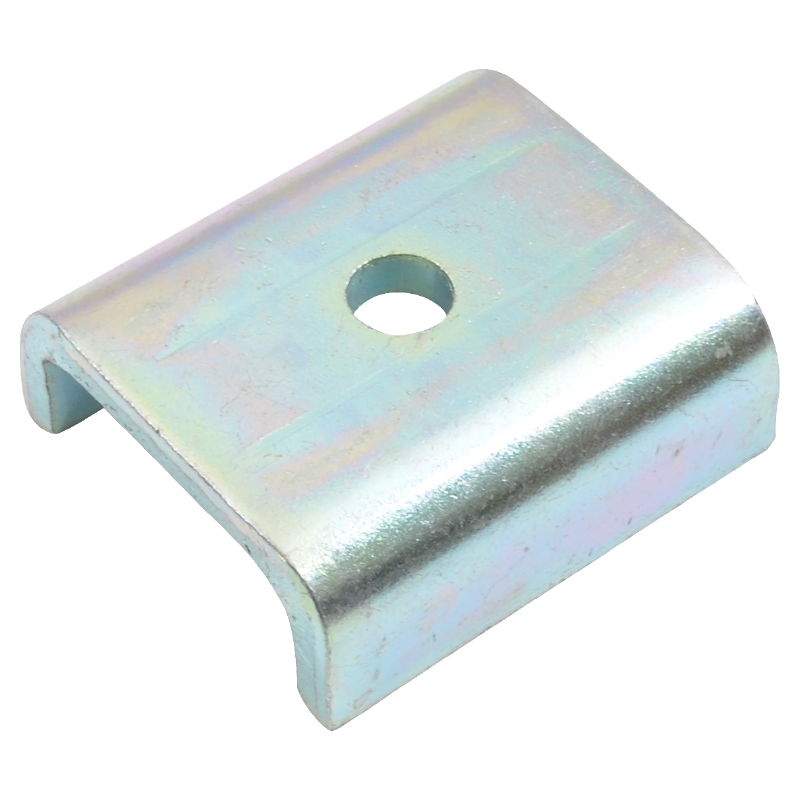 Klemmplatte 60x6x74 U-42x15 1xD10,5 Zn