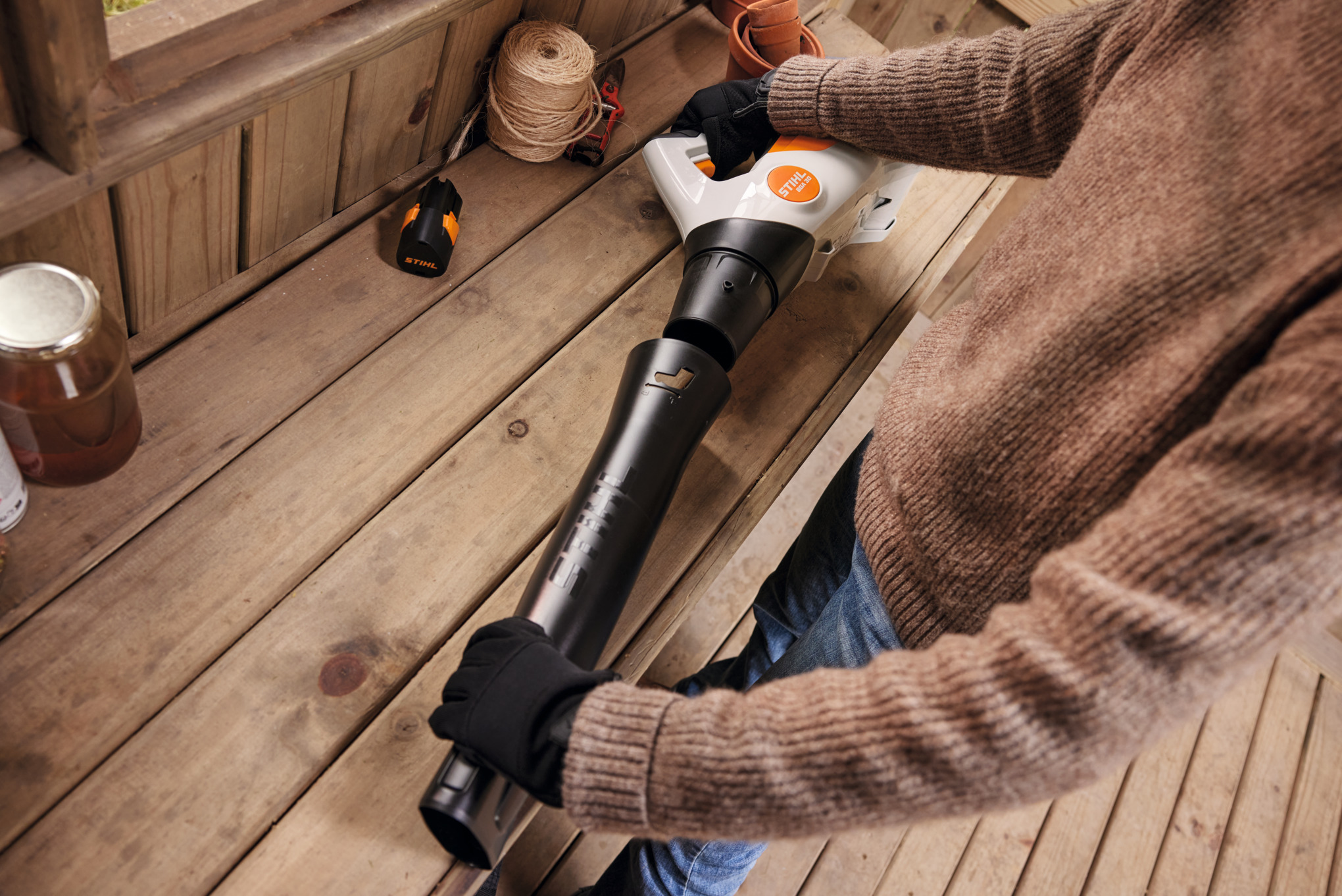 STIHL Laubbläser BGA 30 ohne Akku und Ladegerät