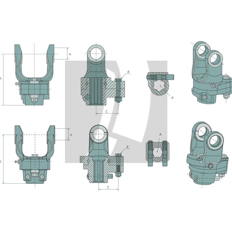 ROTARO Scherschraube M10X55 ROTARO Scherschraube M10X55