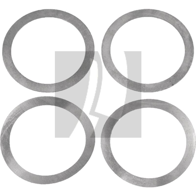 Passscheibensatz Mähgetriebe, 37 x 47 x (0,1+0,1+0,3+0,5 mm) Lely