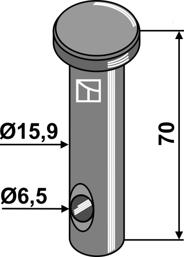 Bolzen 16xh11x65x55, passend für Amazone