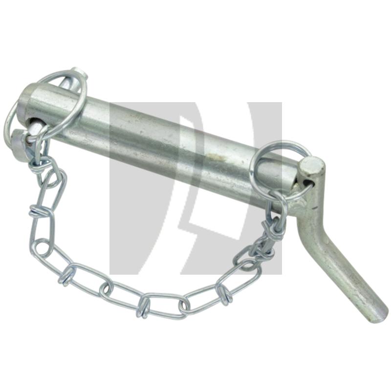 Oberlenkerbolzen mit Kette 143 mm