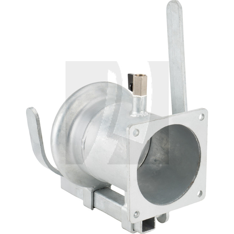 Schnellkuppler 6" mit Flansch 6" mit Entlüftung