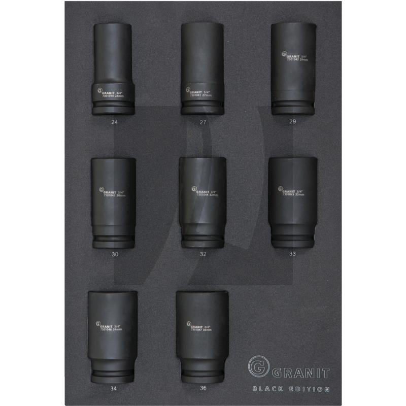 Einlagen-Set 3/4“-Kraft-Stecknuss