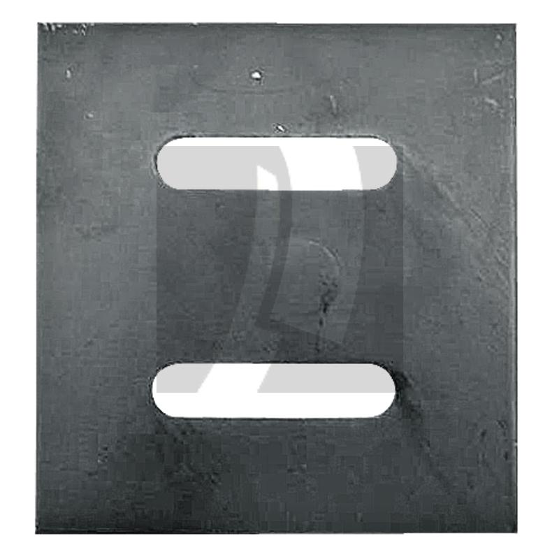 Abstreifer-Blech 90 x 95