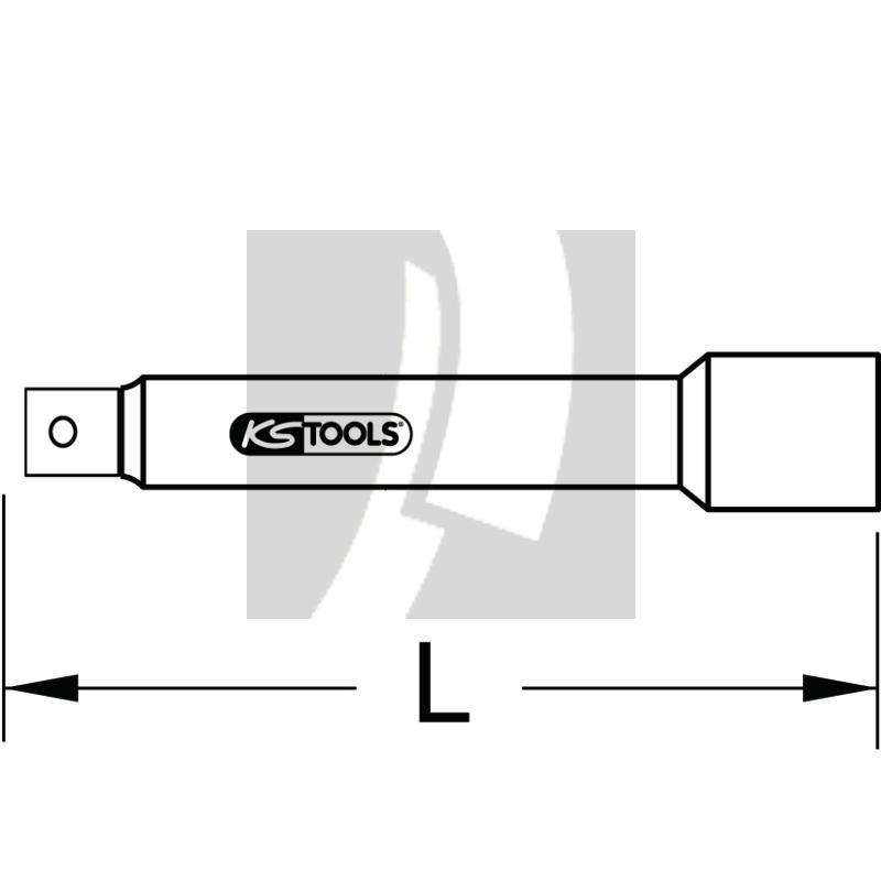 1/2" Verlängerung