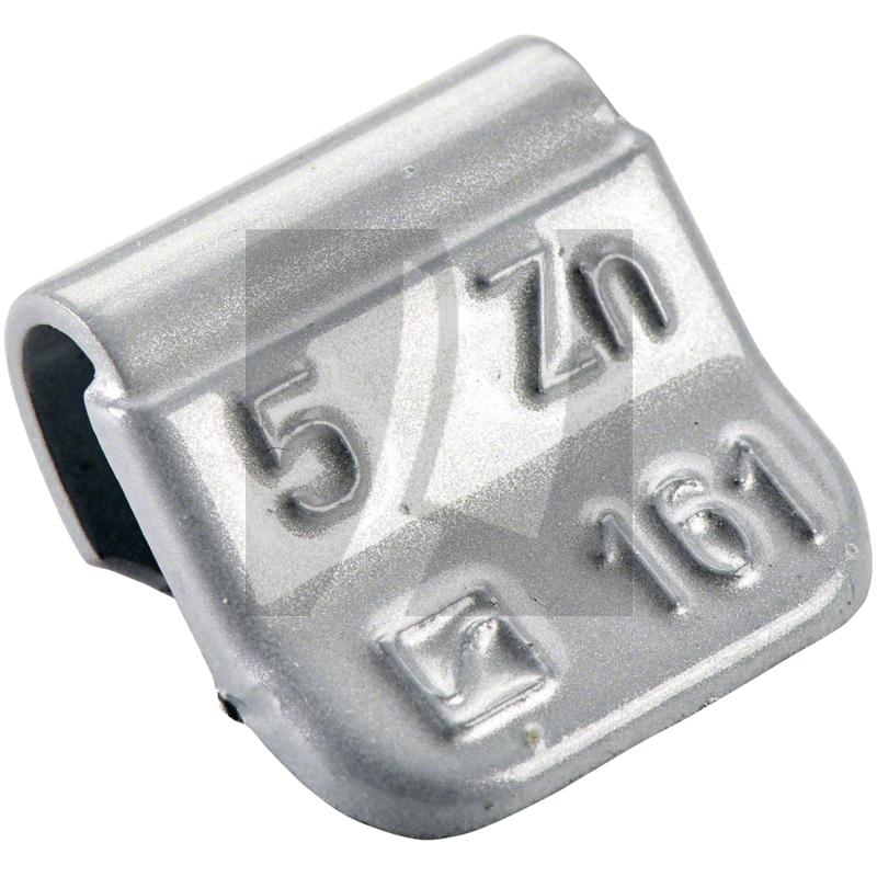 Schlaggewicht PKW Typ161 5g Zink, VPE 100