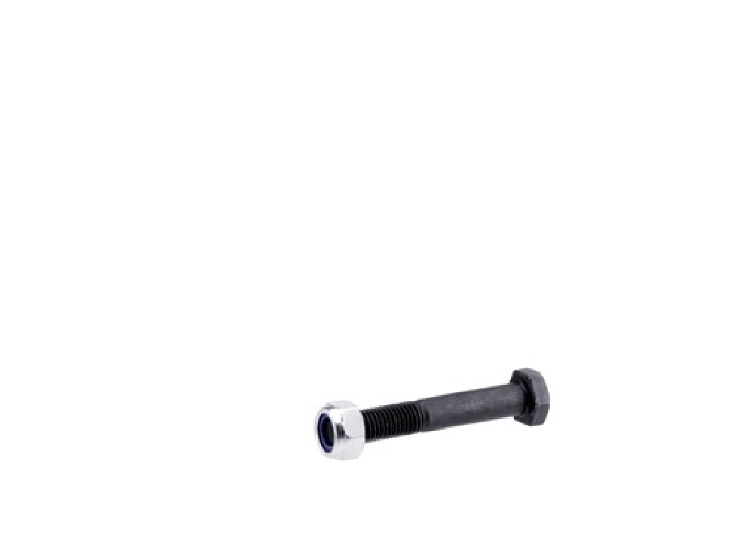 Schraube mit Sicherungsmutter - M10 - 10