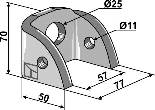 Halter, passend für Nobili, Quivogne und mehr