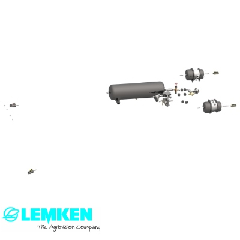 Druckluftbremsanlage Zirkon 9 KA