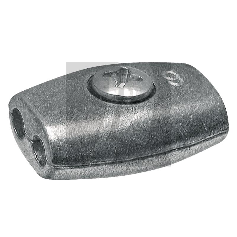 Seilverbinder verzinkt, für Seile von 4-6,5 mm