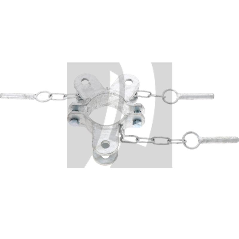 Schelle verzinkt 3 Halter