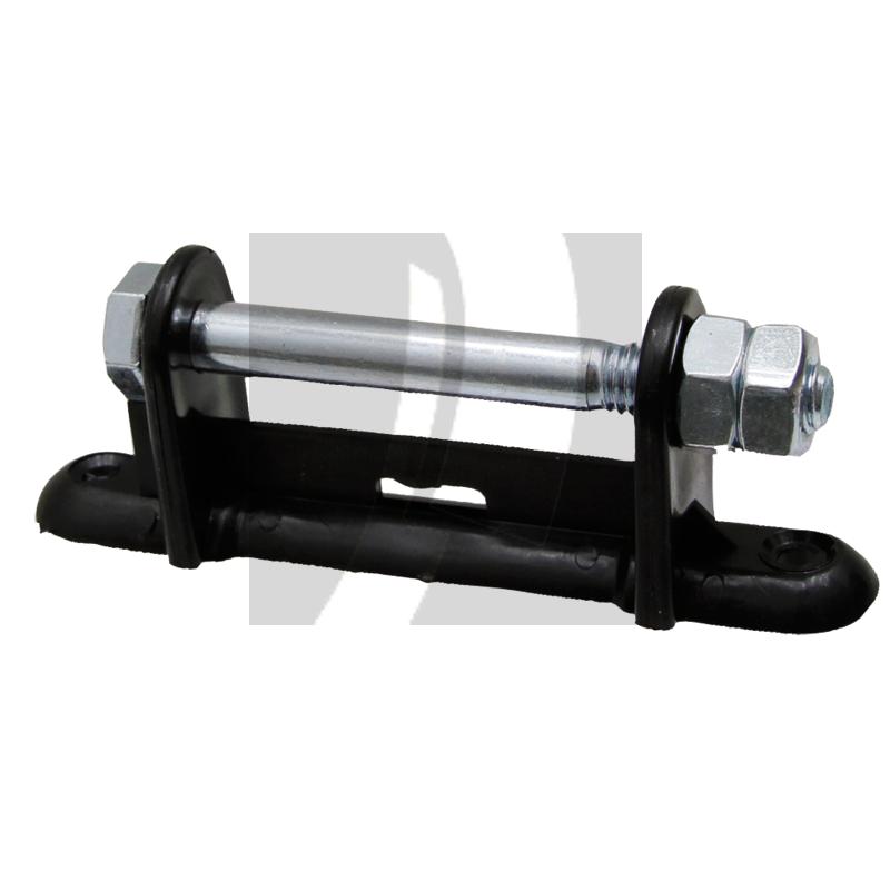 Eckisolator für Breitbänder 40-60 mm, zum Anschrauben oder -nageln