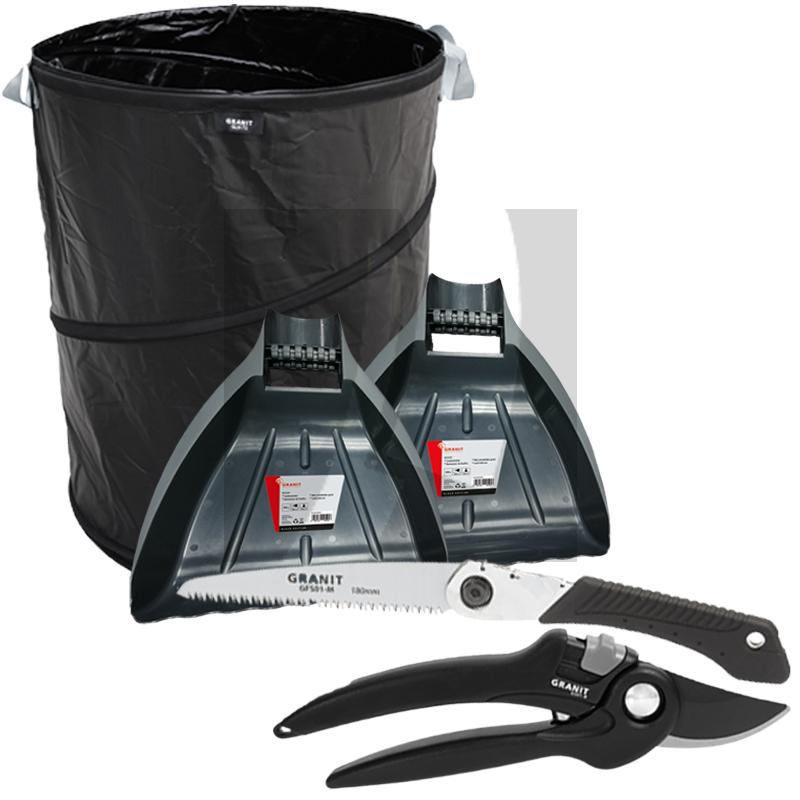 GRANIT BLACK EDITION Landschaftspflege-Set