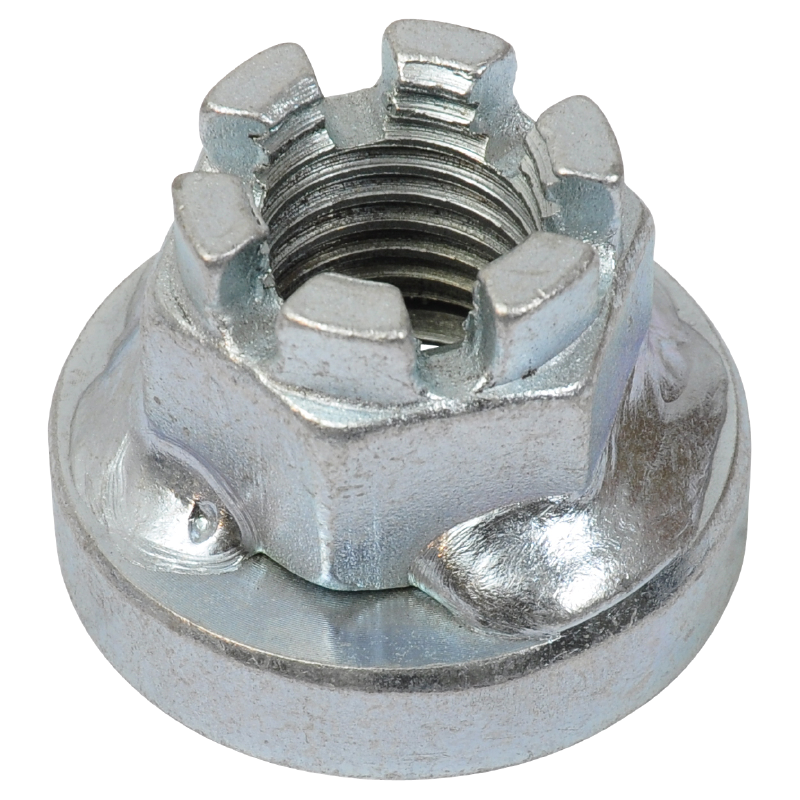 Kronenmutter mit Bund M24/55