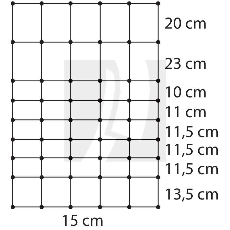 Elektrozaun Euro-Netz Plus, 50 m lang