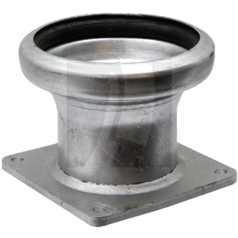 Becher 6" mit Flansch 6"
