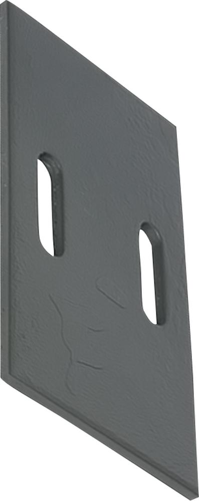 Abstreiferblech für Packerwalzen 152 x 90 mm, passend für Eberhardt