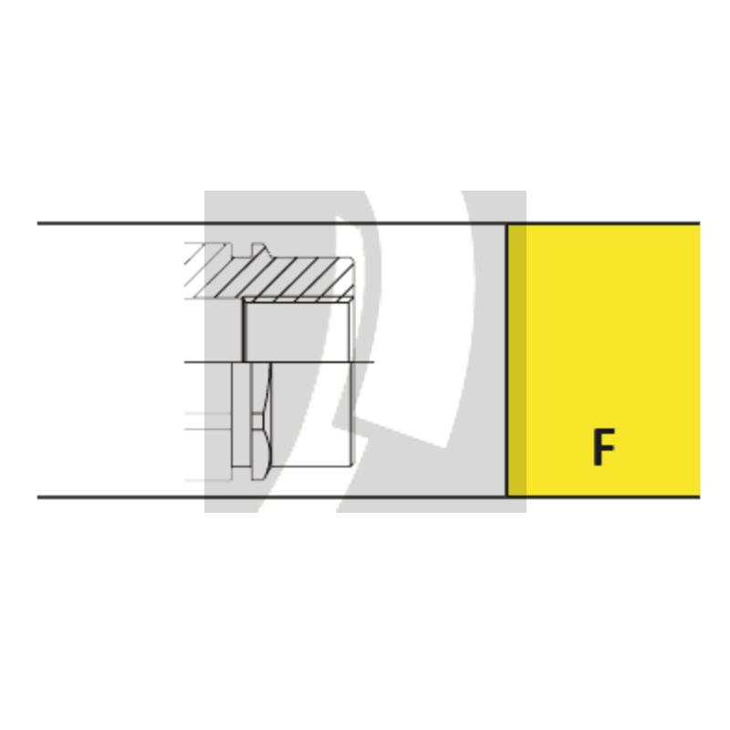 P208 Stecker IG 2x 1/2" BSP DN12