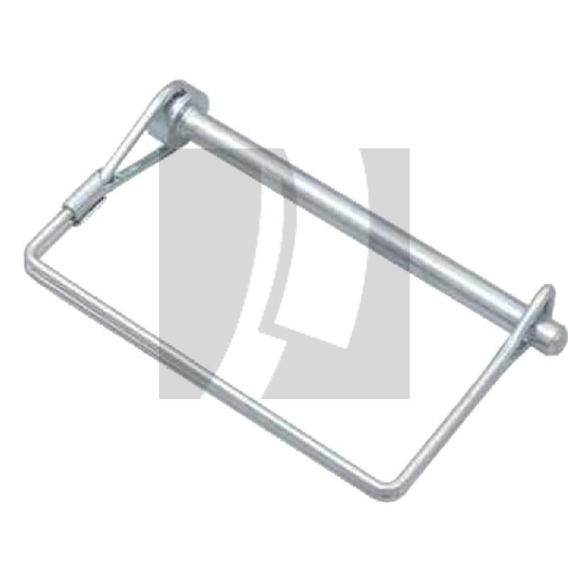 Rohrklappstecker verzinkt 75 mm Rohrklappstecker verzinkt 75 mm