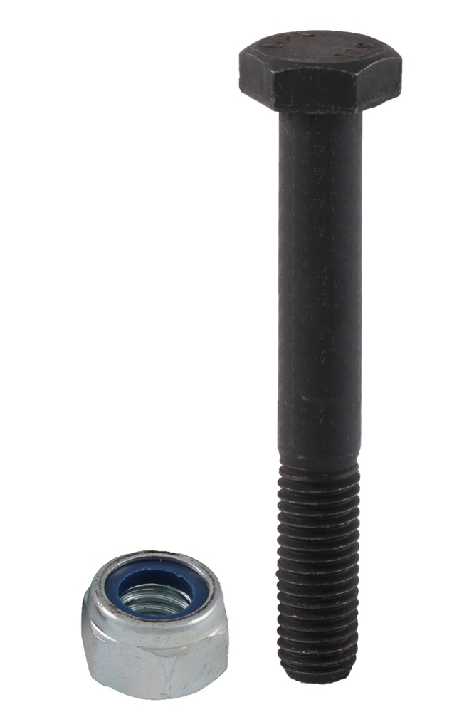 Sechskantschraube M16x2x80 mit Sicherungsmutter, passend für Agrimaster, Müthing und mehr