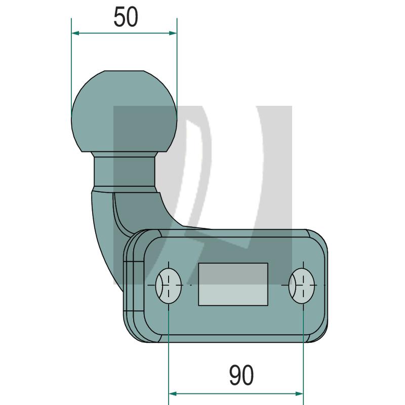 Flanschkugel M17 Flanschkugel M17