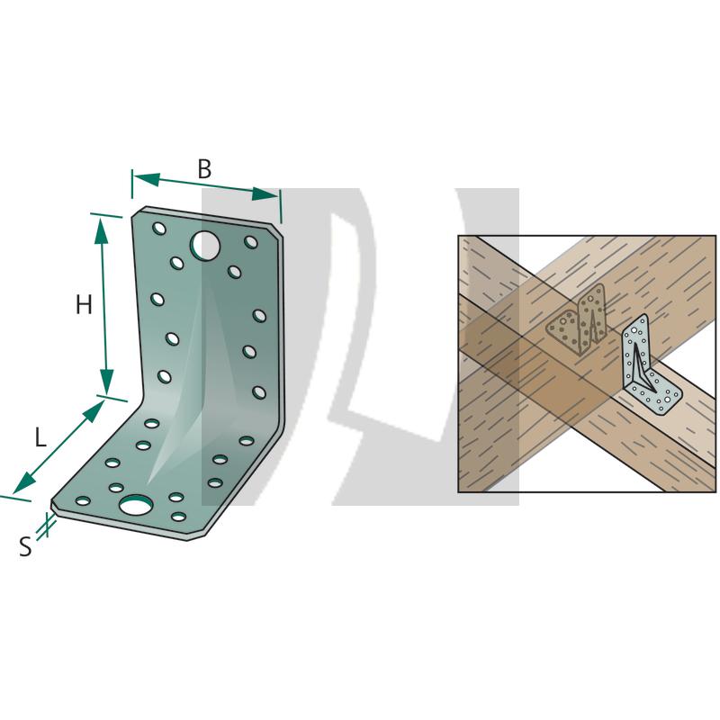 Winkelverbinder 90x90x65 Winkelverbinder 90x90x65