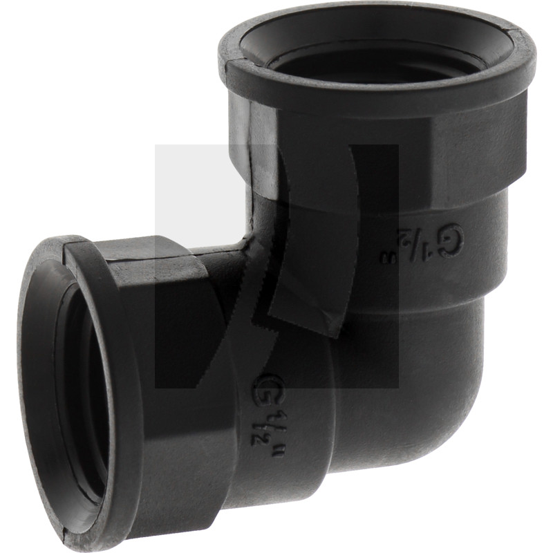 Bogen 90°, 2 x IG 1/2"