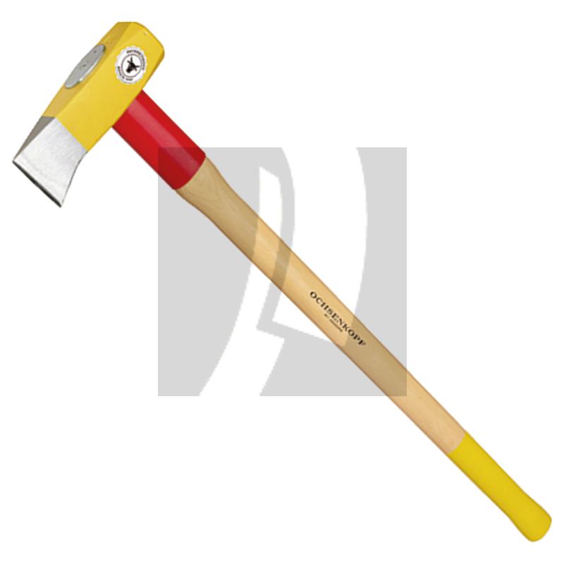Ochsenkopf Spalthammer Hickory 900 mm 3500 g Rotband-Plus