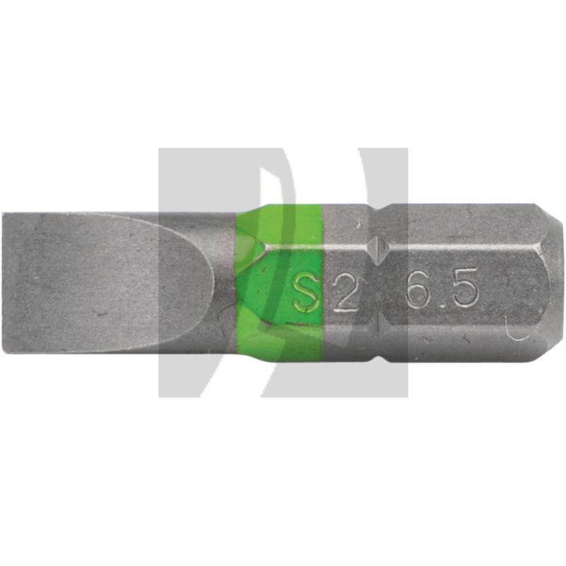 VPE10 1/4" Bit 25mm, Schlitz 6,5 mm