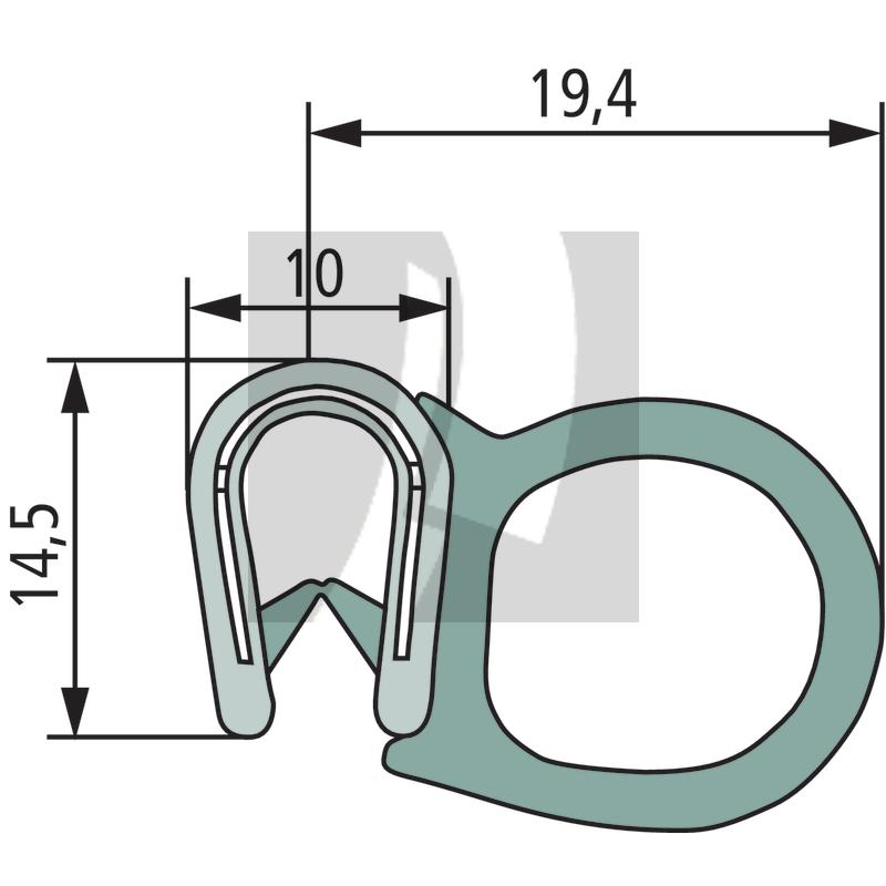 Dichtgummi 19,4 mm