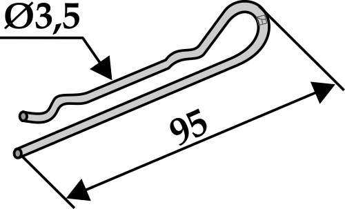 Spezialfederstecker, passend für Epoke und Turner