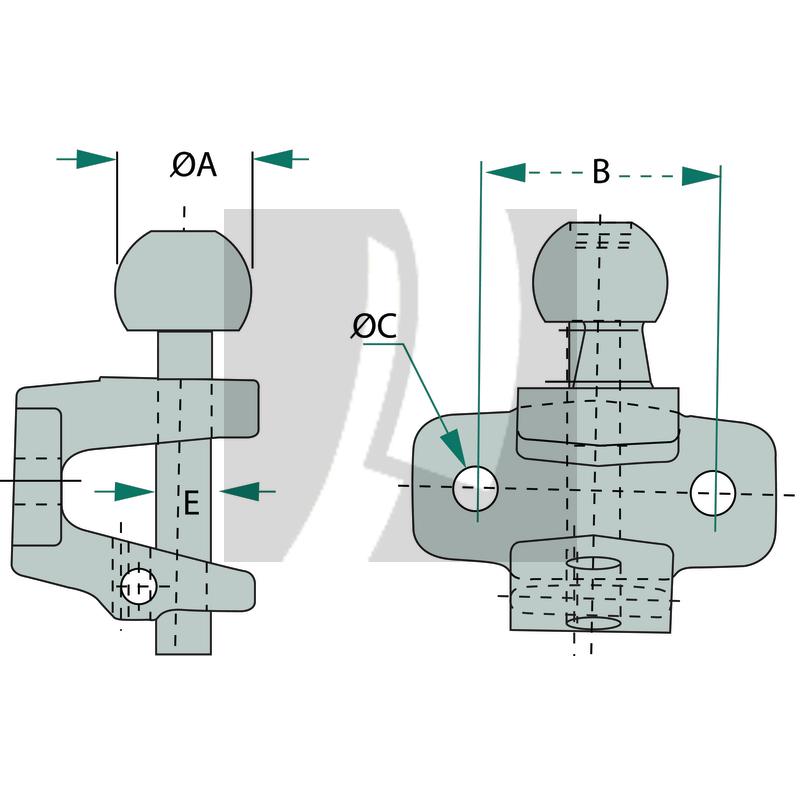 Kugelkopfkupplung Kugelkopfkupplung